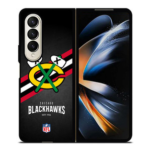 CHICAGO BLACKHAWKS NFL SYMBOL Samsung Galaxy Z Fold 4 Case Cover CHICAGO BLACKHAWKS NFL SYMBOL Samsung Galaxy Z Fold 4 Case Cover