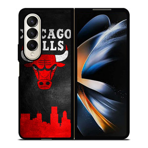 CHICAGO BULLS NBA LOGO Samsung Galaxy Z Fold 4 Case Cover CHICAGO BULLS NBA LOGO Samsung Galaxy Z Fold 4 Case Cover