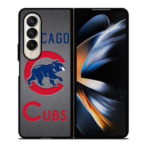 CHICAGO CUBS ICON Samsung Galaxy Z Fold 4 Case Cover CHICAGO CUBS ICON Samsung Galaxy Z Fold 4 Case Cover