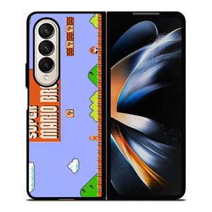 CLASSIC MARIO BROS GAME Samsung Galaxy Z Fold 4 Case Cover