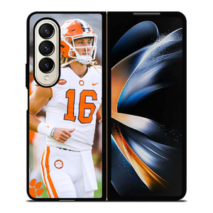 CLEMSON FOOTBALL TREVOR LAWRENCE Samsung Galaxy Z Fold 4 Case Cover CLEMSON FOOTBALL TREVOR LAWRENCE Samsung Galaxy Z Fold 4 Case Cover