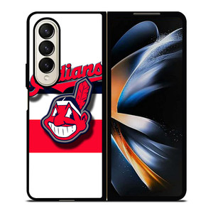CLEVELAND INDIANS MLB Samsung Galaxy Z Fold 4 Case Cover