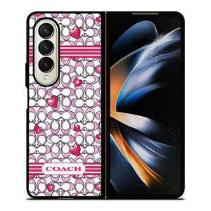 COACH NEW YORK LOVE Samsung Galaxy Z Fold 4 Case Cover