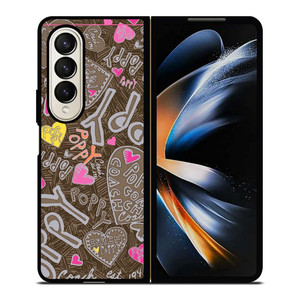 COACH NEW YORK NEW POOPY Samsung Galaxy Z Fold 4 Case Cover COACH NEW YORK NEW POOPY Samsung Galaxy Z Fold 4 Case Cover