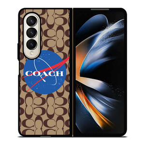 COACH NEW YORK X NASA Samsung Galaxy Z Fold 4 Case Cover