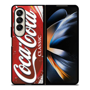 COCA COLA LOGO Samsung Galaxy Z Fold 4 Case Cover COCA COLA LOGO Samsung Galaxy Z Fold 4 Case Cover