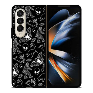 CRYPTID LINE PATTERN Samsung Galaxy Z Fold 4 Case Cover
