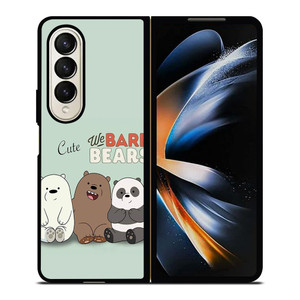 CUT WE BARE BEARS Samsung Galaxy Z Fold 4 Case Cover CUT WE BARE BEARS Samsung Galaxy Z Fold 4 Case Cover