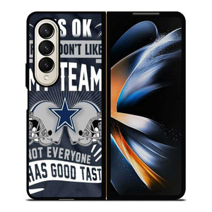 DALLAS COWBOYS IT'S OK Samsung Galaxy Z Fold 4 Case Cover DALLAS COWBOYS IT'S OK Samsung Galaxy Z Fold 4 Case Cover