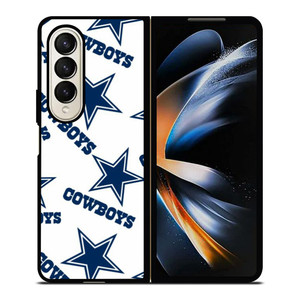 DALLAS COWBOYS LOGO PATTERN Samsung Galaxy Z Fold 4 Case Cover