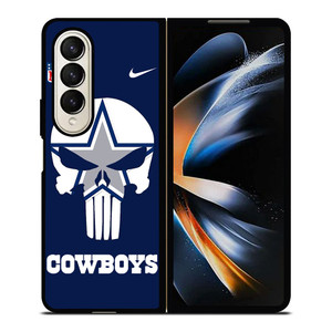 DALLAS COWBOYS NIKE THE PUNISHER Samsung Galaxy Z Fold 4 Case Cover