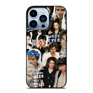 VAMPIRE DIARIES IAN SOMERHALDER COLLAGE iPhone 13 Pro Max Case Cover