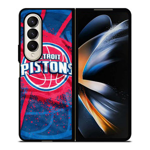 DETROIT PISTONS LOGO JERSEY Samsung Galaxy Z Fold 4 Case Cover DETROIT PISTONS LOGO JERSEY Samsung Galaxy Z Fold 4 Case Cover