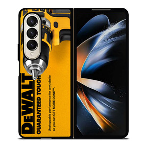 DEWALT GUARANTEED TOUGH LOGO Samsung Galaxy Z Fold 4 Case Cover