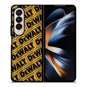 DEWALT TOOLS PATTERN Samsung Galaxy Z Fold 4 Case Cover DEWALT TOOLS PATTERN Samsung Galaxy Z Fold 4 Case Cover