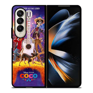 DISNEY COCO POSTER Samsung Galaxy Z Fold 4 Case Cover DISNEY COCO POSTER Samsung Galaxy Z Fold 4 Case Cover