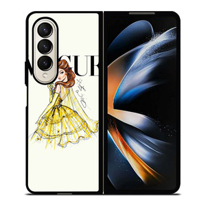 DISNEY PRINCESS BELLE VOGUE Samsung Galaxy Z Fold 4 Case Cover DISNEY PRINCESS BELLE VOGUE Samsung Galaxy Z Fold 4 Case Cover