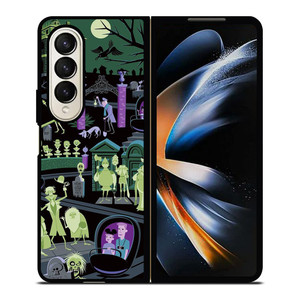 DISNEY THE HAUNTED MANSION CARTOON Samsung Galaxy Z Fold 4 Case Cover DISNEY THE HAUNTED MANSION CARTOON Samsung Galaxy Z Fold 4 Case Cover