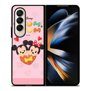 DISNEY TSUM TSUM MINNIE AND MICKEY MOUSE Samsung Galaxy Z Fold 4 Case Cover DISNEY TSUM TSUM MINNIE AND MICKEY MOUSE Samsung Galaxy Z Fold 4 Case Cover