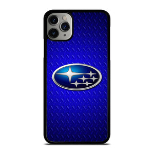 SUBARU BLUE METAL LOGO iPhone 11 Pro Max Case Cover