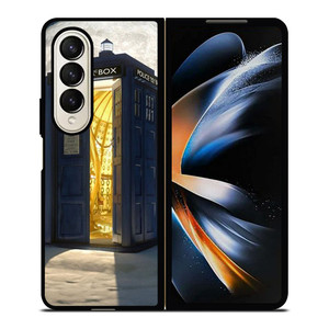 DR WHO TARDIS BOX Samsung Galaxy Z Fold 4 Case Cover
