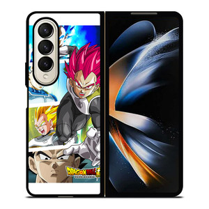DRAGON BALL VEGETA ALL SIAYAN TRANSFORMATION Samsung Galaxy Z Fold 4 Case Cover
