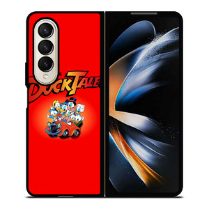 DUCK TALES CARTOON RED Samsung Galaxy Z Fold 4 Case Cover