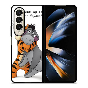 EEYORE DONKEY AND TIGGER QUOTE Samsung Galaxy Z Fold 4 Case Cover