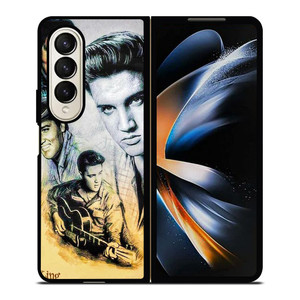 ELVIS PRESLEY ART THE KING Samsung Galaxy Z Fold 4 Case Cover