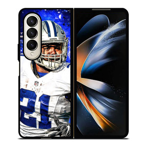 EZEKIEL ELLIOTT DALLAS COWBOYS NFL 2 Samsung Galaxy Z Fold 4 Case Cover