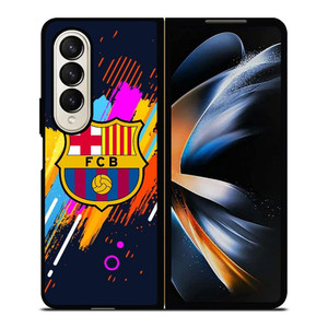 FC BARCELONA ART LOGO Samsung Galaxy Z Fold 4 Case Cover