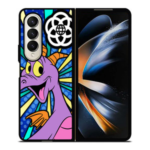 FIGMENT EPCOT DRAGON CARTOON Samsung Galaxy Z Fold 4 Case Cover FIGMENT EPCOT DRAGON CARTOON Samsung Galaxy Z Fold 4 Case Cover