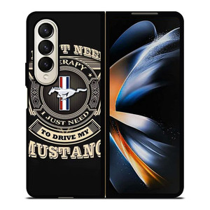 FORD LOGO DRIVE MY MUSTANG Samsung Galaxy Z Fold 4 Case Cover FORD LOGO DRIVE MY MUSTANG Samsung Galaxy Z Fold 4 Case Cover