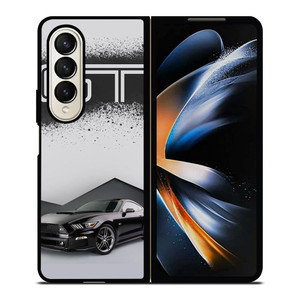 FORD MUSTANG GT LOGO Samsung Galaxy Z Fold 4 Case Cover FORD MUSTANG GT LOGO Samsung Galaxy Z Fold 4 Case Cover