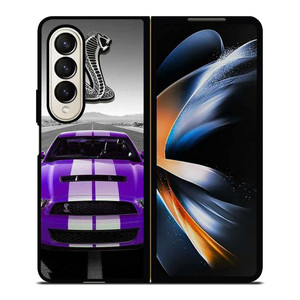 FORD MUSTANG SHELBY PURPLE Samsung Galaxy Z Fold 4 Case Cover FORD MUSTANG SHELBY PURPLE Samsung Galaxy Z Fold 4 Case Cover