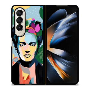 FRIDA KAHLO COLORFUL ART Samsung Galaxy Z Fold 4 Case Cover