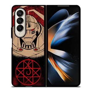 FULLMETAL ALCHEMIST ALPHONSE ELRIC ART Samsung Galaxy Z Fold 4 Case Cover FULLMETAL ALCHEMIST ALPHONSE ELRIC ART Samsung Galaxy Z Fold 4 Case Cover