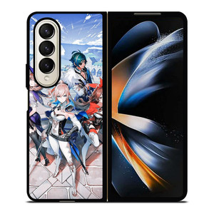 GAME CHARACTERS OF GENSHIN IMPACT Samsung Galaxy Z Fold 4 Case Cover