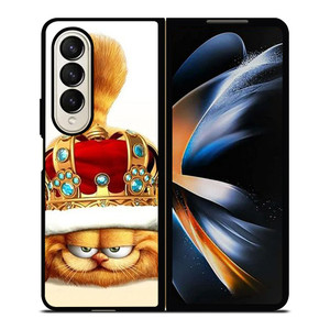 GARFIELD LAZY CAT KING Samsung Galaxy Z Fold 4 Case Cover