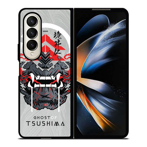 GHOST OF TSUSHIMA GAME ART 2 Samsung Galaxy Z Fold 4 Case Cover GHOST OF TSUSHIMA GAME ART 2 Samsung Galaxy Z Fold 4 Case Cover
