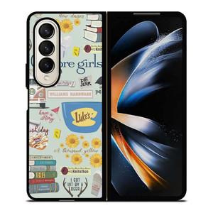 GILMORE GIRLS COLLAGE Samsung Galaxy Z Fold 4 Case Cover GILMORE GIRLS COLLAGE Samsung Galaxy Z Fold 4 Case Cover