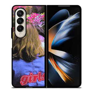 GIRLS AESTHETIC FLOWER Samsung Galaxy Z Fold 4 Case Cover GIRLS AESTHETIC FLOWER Samsung Galaxy Z Fold 4 Case Cover