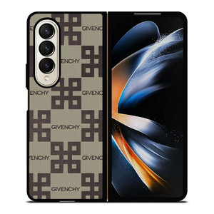 GIVENCHY LOGO COLLAGE LEATHER Samsung Galaxy Z Fold 4 Case Cover GIVENCHY LOGO COLLAGE LEATHER Samsung Galaxy Z Fold 4 Case Cover