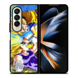 GOKU VS VEGETA DRAGON BALL Z Samsung Galaxy Z Fold 4 Case Cover GOKU VS VEGETA DRAGON BALL Z Samsung Galaxy Z Fold 4 Case Cover