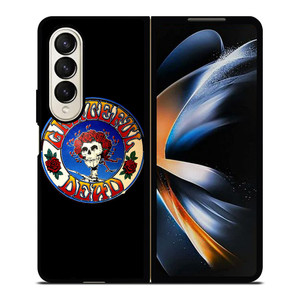 GRATEFUL DEAD BADGE ART Samsung Galaxy Z Fold 4 Case Cover