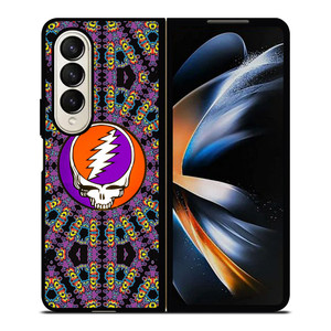 GRATEFUL DEAD PUPLE LOGO Samsung Galaxy Z Fold 4 Case Cover