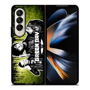 GREEN DAY BAND ART Samsung Galaxy Z Fold 4 Case Cover