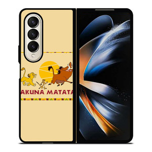 HAKUNA MATATA LION KING Samsung Galaxy Z Fold 4 Case Cover