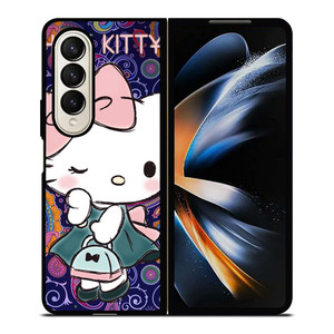 HELLO KITTY VERA BRADLEY Samsung Galaxy Z Fold 4 Case Cover HELLO KITTY VERA BRADLEY Samsung Galaxy Z Fold 4 Case Cover