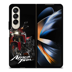 HONDA AFRICA TWIN MOTORCYCLE Samsung Galaxy Z Fold 4 Case Cover